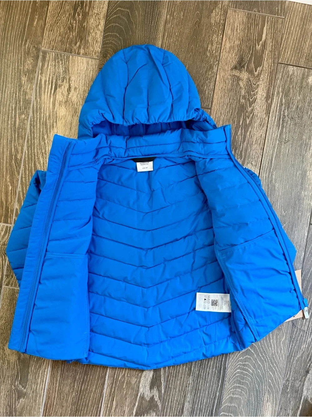Reima Kid’ Uumaja Bright Blue Light Insulation Waterproof Jacket—8Y